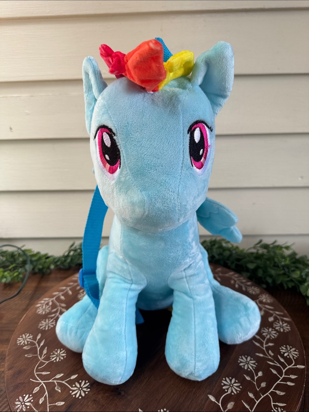 My Little Pony Rainbow Dash 14” Plush Back Pack